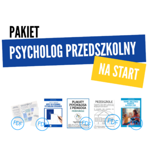 Pakiet PDF "Psycholog przedszkolny - na start"